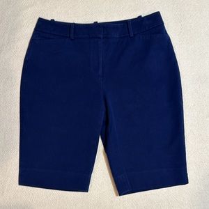 WHBM Navy Bermudas Shorts 6